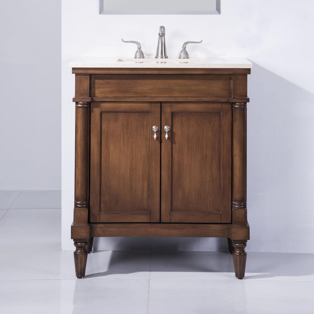 Elegant Lighting Lexington 30" Single Bathroom Vanity Set & Reviews